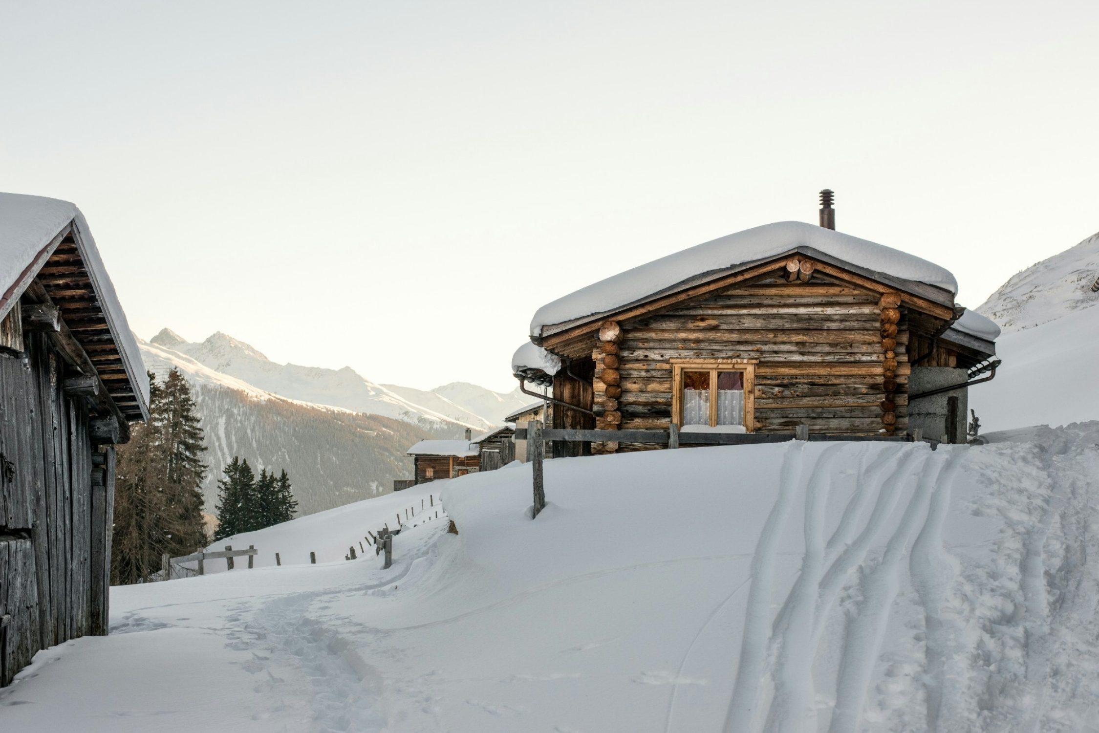 Schweizer Alpenhütte