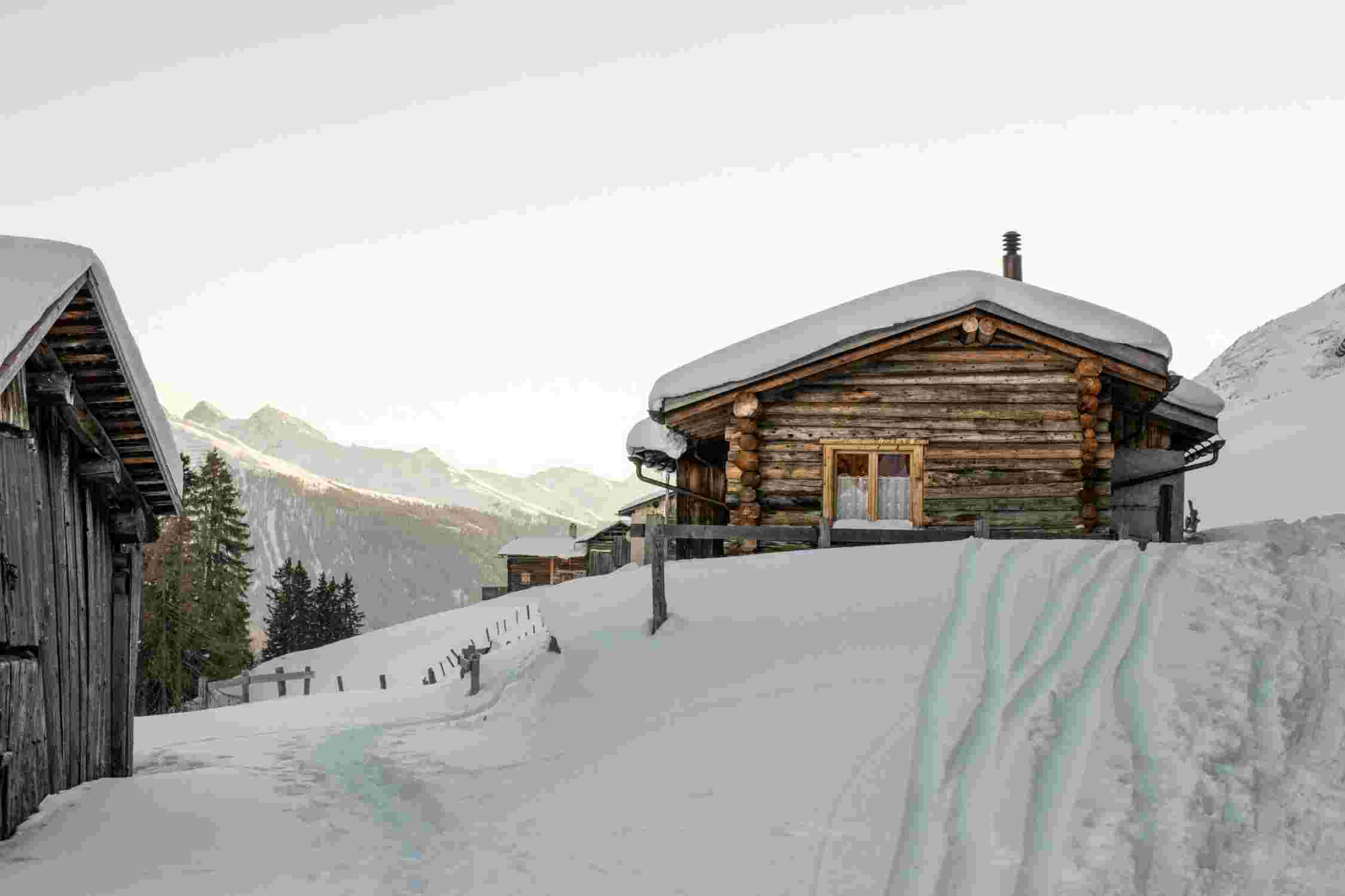 Schweizer Alpenhütte